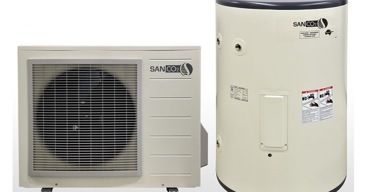 ECO2 Systems SANCO2 Heat Pump Water 
